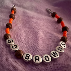 Cleveland Browns bracelets