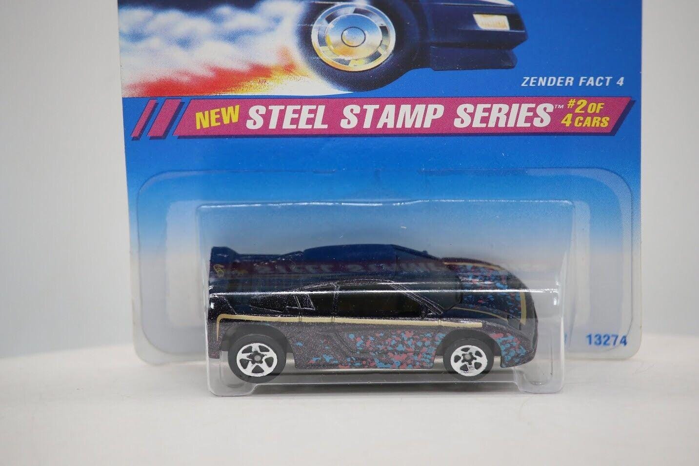 マテル製ホットウィールSTEEL STAMP/SPLATTER PAINTセット