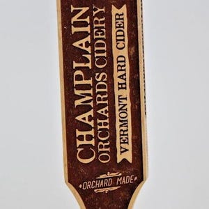 Champlain Orchards Cidery Vermont Hard Craft Cider Tap Handle