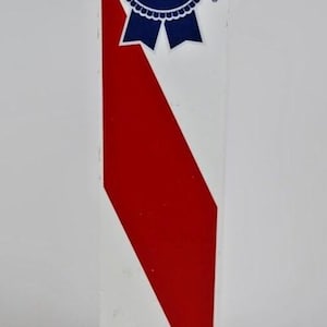 Pabst Blue Ribbon PBR Pub Style Wood Tap Handle | 10&quot; Tall