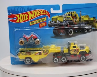 Hot Wheels HAULIN&#39; Horsepower ATV Included Detachable Trailer 1:64