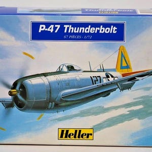 Heller 1/72 P-47 Thunderbolt #80267 MODEL Aircraft Kit NEW