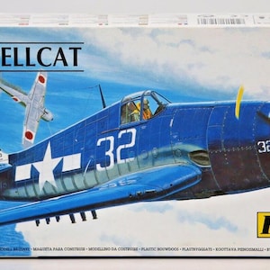 1:72 Heller F6F Hellcat US Navy WWII Plastikmodellbausatz 80272