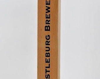 Settle Brewery Castleberg träklassisk tapp ölhandtag