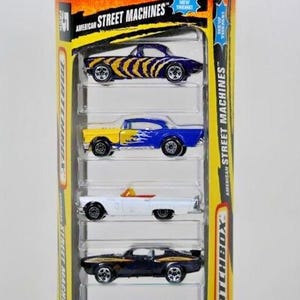 1996 MATCHBOX 5 Gift Pack American Street Machines 5 Exclusive Diecast Models