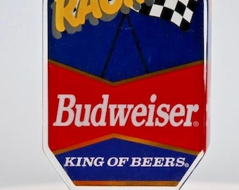 Mango de grifo de cerveza acrílico Budweiser Racing