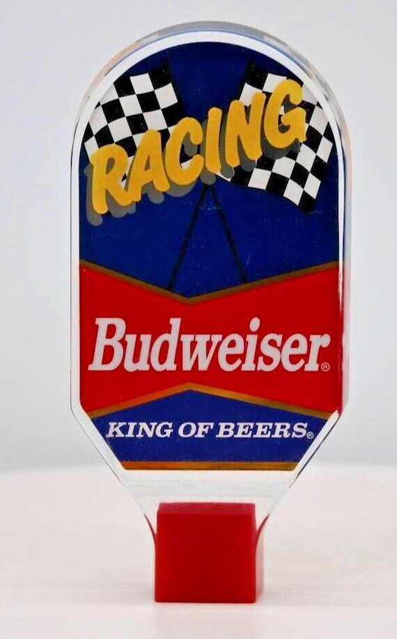 Budweiser ビリヤード ビールタップハンドル バドワイザー レーシング アクリル ビールタップ ハンドル - Etsy 日本