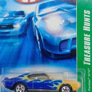 Hot Wheels Treasure Hunts Series 2007 01/12 69 Pontiac GTO - Etsy