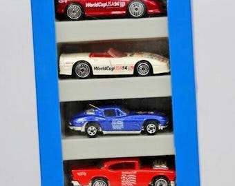 1993 Hot Wheels World Cup USA 94 5 Car Gift Pack # 12498 Unopened Excellent Con.