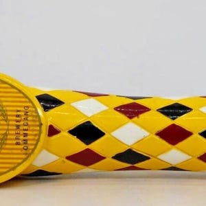 Beer Tap Handle Witte OMMEGANG Brewery Vintage Wooden/Acrylic