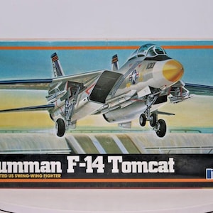 1/72 MPC Grumman US Navy F-14 TOMCAT Jet Fighter Plastic Model Kit 4404 Sealed