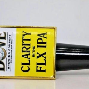 Naked Dove Clarity In The FLX IPA Beer Tap Handle