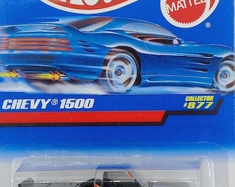 Hot Wheels Mainline/Collector #877 CHEVY 1500 Gray w/Chrome SB Spoke Wheels