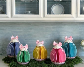 Grandi uova di Pasqua pieghevoli