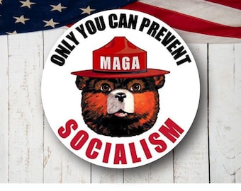 Prevent Socialism, Vinyl Decal Sticker