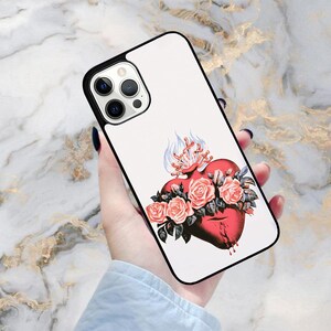 Unbeflecktes Herz der Jungfrau Maria Katholische Design Hülle - Kompatibel mit iPhone 6+/6S Plus