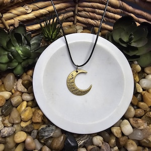 Moon necklace, I love you to the moon and back