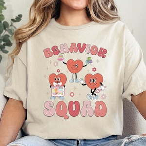 Behavior Squad Shirt, Special Education Teacher Tee, Gift for Behavior Therapist, Aba Therapist Shirt, Applied Behavior Analysis T-shirt