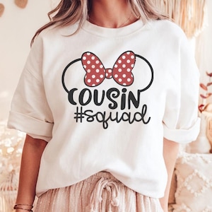 Disney Cousin Squad Shirts , Cousins T-shirts, Matching Cousin Shirts, Disney Trip Shirt, Family Cousin Gifts, Cousin Vacation Shirt