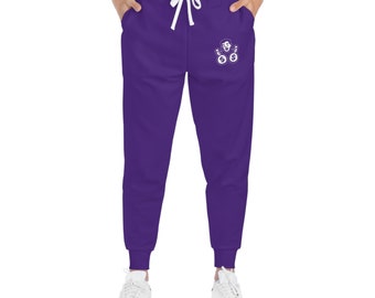 Purple iMB Athletic Joggers