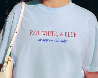 Feminist Graphic Tee: 4th of July Liberal Comfort Colors Shirt