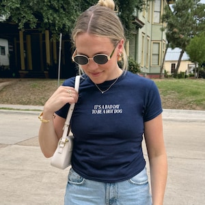Bad Day to Be a Hot Dog Baby Tee Fourth of July Shirt Trendy Summer Graphic Tee USA Party Shirt Lake Day 4th of July Tee