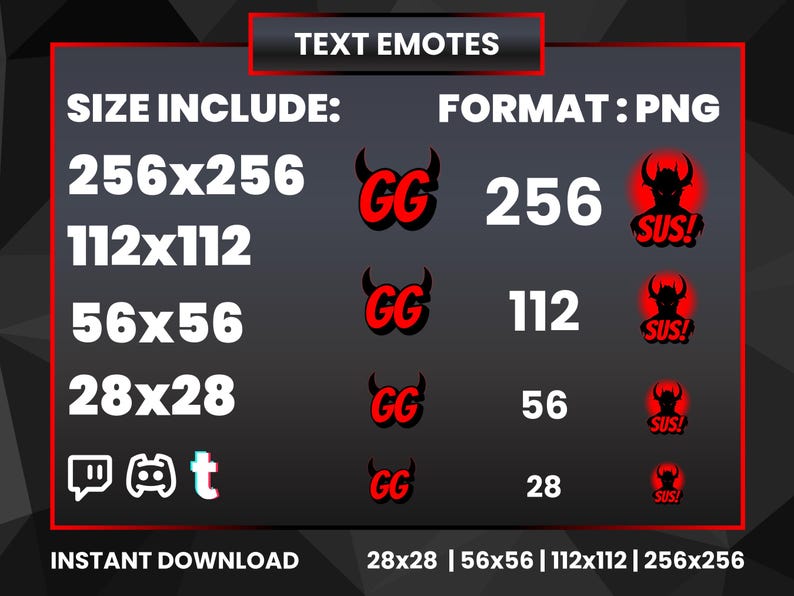 16 Shadow Ghost Twitch Emotes | Text Emotes Twitch | Ghost Emotes ...