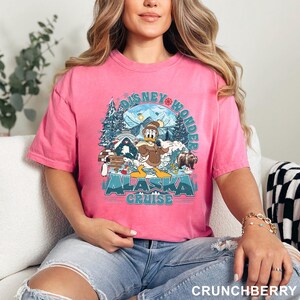 Disney Alaska Cruise 2025 Heat Press Transfer, Family Cruise Matching Ready To Press DTF, Mickey Wonder Cruise Trip Iron On DTF Transfer image 15