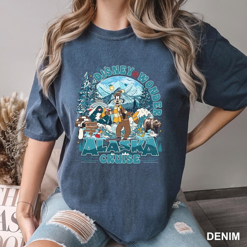 Disney Alaska Cruise 2025 Heat Press Transfer, Family Cruise Matching Ready To Press DTF, Mickey Wonder Cruise Trip Iron On DTF Transfer image 16