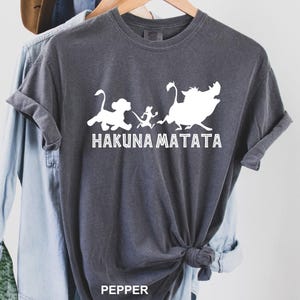 Lion King Hakuna Matata Heat Press Transfer, Disney DTF Transfers, Ready to Press, Direct to Film, High Quality Print, 080868 image 7