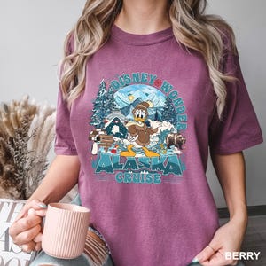 Disney Alaska Cruise 2025 Heat Press Transfer, Family Cruise Matching Ready To Press DTF, Mickey Wonder Cruise Trip Iron On DTF Transfer image 9