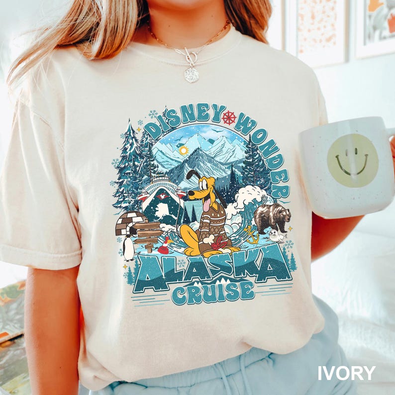 Disney Alaska Cruise 2025 Heat Press Transfer, Family Cruise Matching Ready To Press DTF, Mickey Wonder Cruise Trip Iron On DTF Transfer image 19