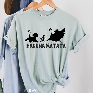 Lion King Hakuna Matata Heat Press Transfer, Disney DTF Transfers, Ready to Press, Direct to Film, High Quality Print, 080868 image 4