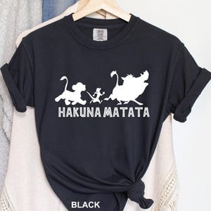 Lion King Hakuna Matata Heat Press Transfer, Disney DTF Transfers, Ready to Press, Direct to Film, High Quality Print, 080868 image 5