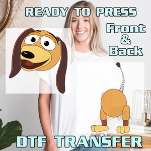 Toy Story Blinky Heat Press Transfer, DTF Transfers, Ready to Press, Direct to Film, Custom DTF, High Quality Print
