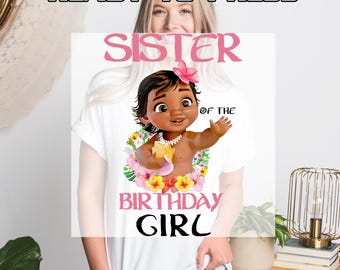 Disney Moana Heat Press Transfer,  Moana Birthday DTF Transfer, Ready to Press Direct to Film Prints