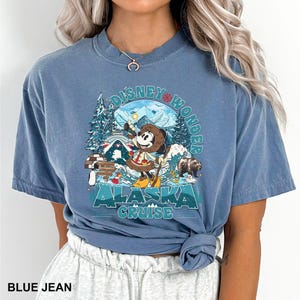 Disney Alaska Cruise 2025 Heat Press Transfer, Family Cruise Matching Ready To Press DTF, Mickey Wonder Cruise Trip Iron On DTF Transfer image 12