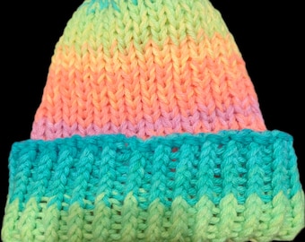 Chunky Hand Knit Beanie