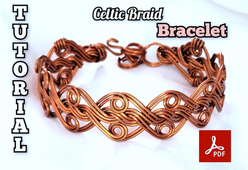 Wire Wrap Bracelet Tutorial Diy Jewelry Making Course Step By Step