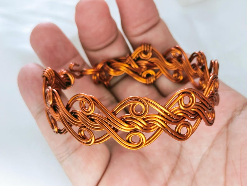 Wire Wrap Bracelet Tutorial Diy Jewelry Making Course Step By Step