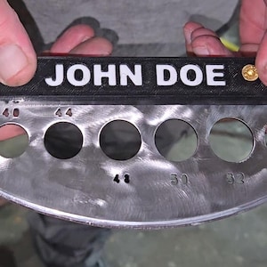 Chaveta Knife for cigar rollers RAZOR SHARP ( Hardened Steel ) - Custom Designed with your name on it