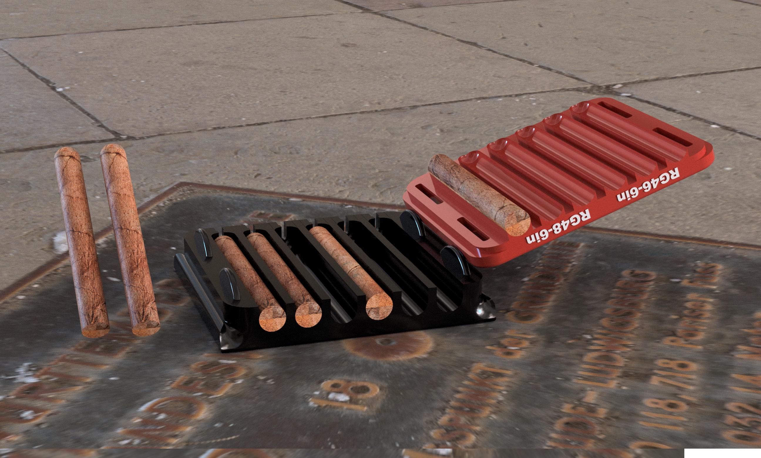 RG46x6 and RG48x6 Cigar Mold  " Custom Designed with your name or logo "
