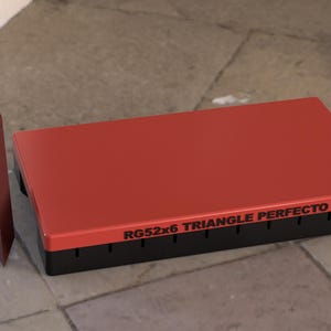 Molde para cigarros RG52x6 TRIANGLE Torpedo de 10 ranuras ** MUY ÚNICO ** - Diseño personalizado con su nombre o logotipo