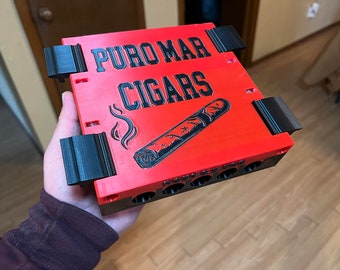CIGAR MOLD RG50 - Self locking cigar mold no press needed - Custom with your name or logo