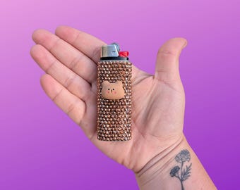 Teddy Strass Feuerzeugetui