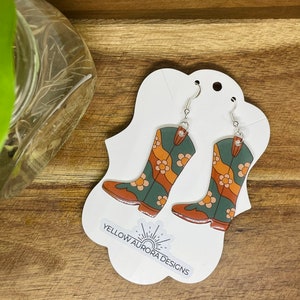 Cowgirl Stiefel Ohrringe