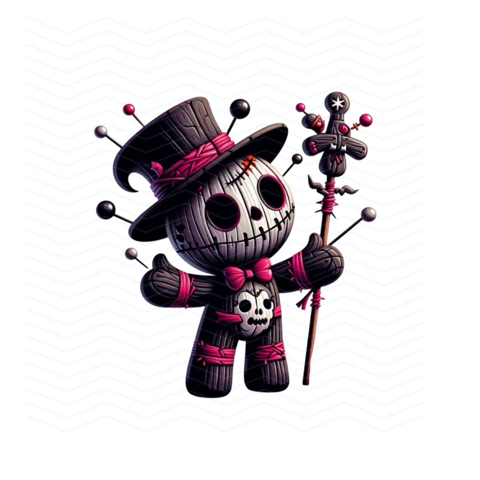Cute Voodoo Dolls Halloween Life Svg, Svg Files, Svg Files for Cricut ...