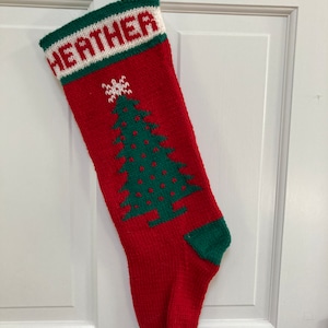 Christmas Tree Stocking