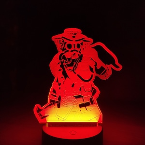 Bloodhound desk bedside LED light | Apex Legends inspired | Gift for fans | Streaming Gaming room decor | Perspex Acrylic