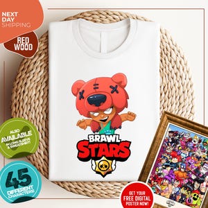Brawl Stars Shirt | All Brawl Stars Characters | Brawl Stars Tee | Brawl For Kids | Gift for Son | Gift for Daughter